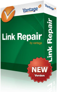 Download Link Repair V3 (a great Link Repair tool) trial today